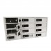 FixtureDisplays 12-Slot Cellphone Mini Charging Station Combination Locker Assignment Mail Slot Box USB Female Ports 15259
